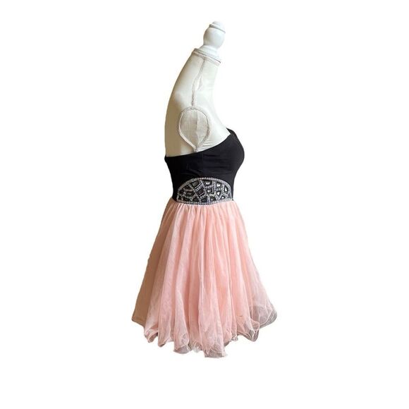 Blondie Nites by Stacy Sklar Strapless Formal Prom Homecoming Dress Tulle US 3 - Picture 9 of 15